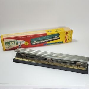 Vintage Presto, no. 53, 3 Hole Paper Punch
